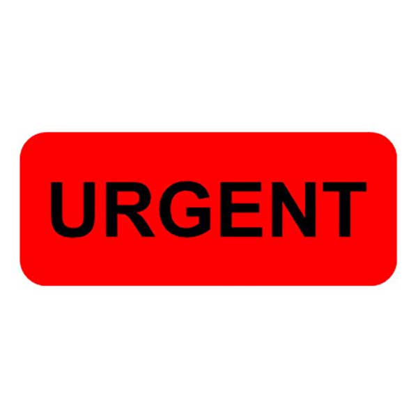 URGENT Label
