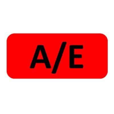 A/E Label