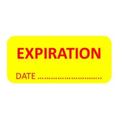 EXPIRATION DATE Label