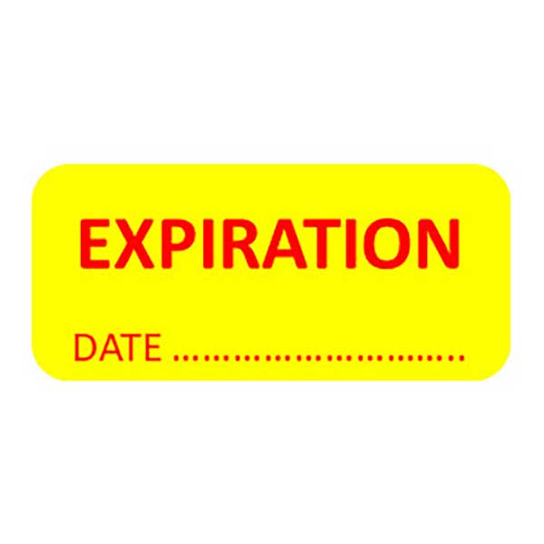 EXPIRATION DATE Label