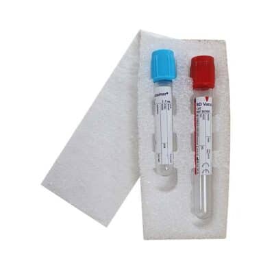 2 Tube Foam Absorbent Cradle + Speci-Pouch™ Bag (450 units per carton)