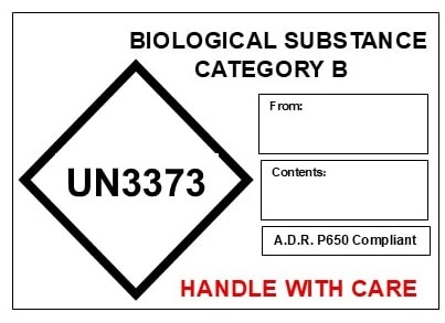 Un7337 Label SpeciMail UN3373 Return Box – 40 Units